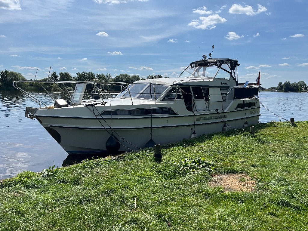 Broom Crown 37 - Ruime en krachtige diesel kruiser, Watersport en Boten, Ophalen, Overige merken, Gebruikt, Binnenboordmotor