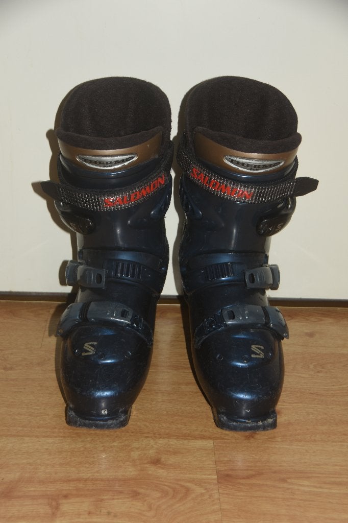 Salomon skischoenen maat 27 schoenmaat 41 / 42, 160 tot 180 cm, Gebruikt, Verzenden, Schoenen