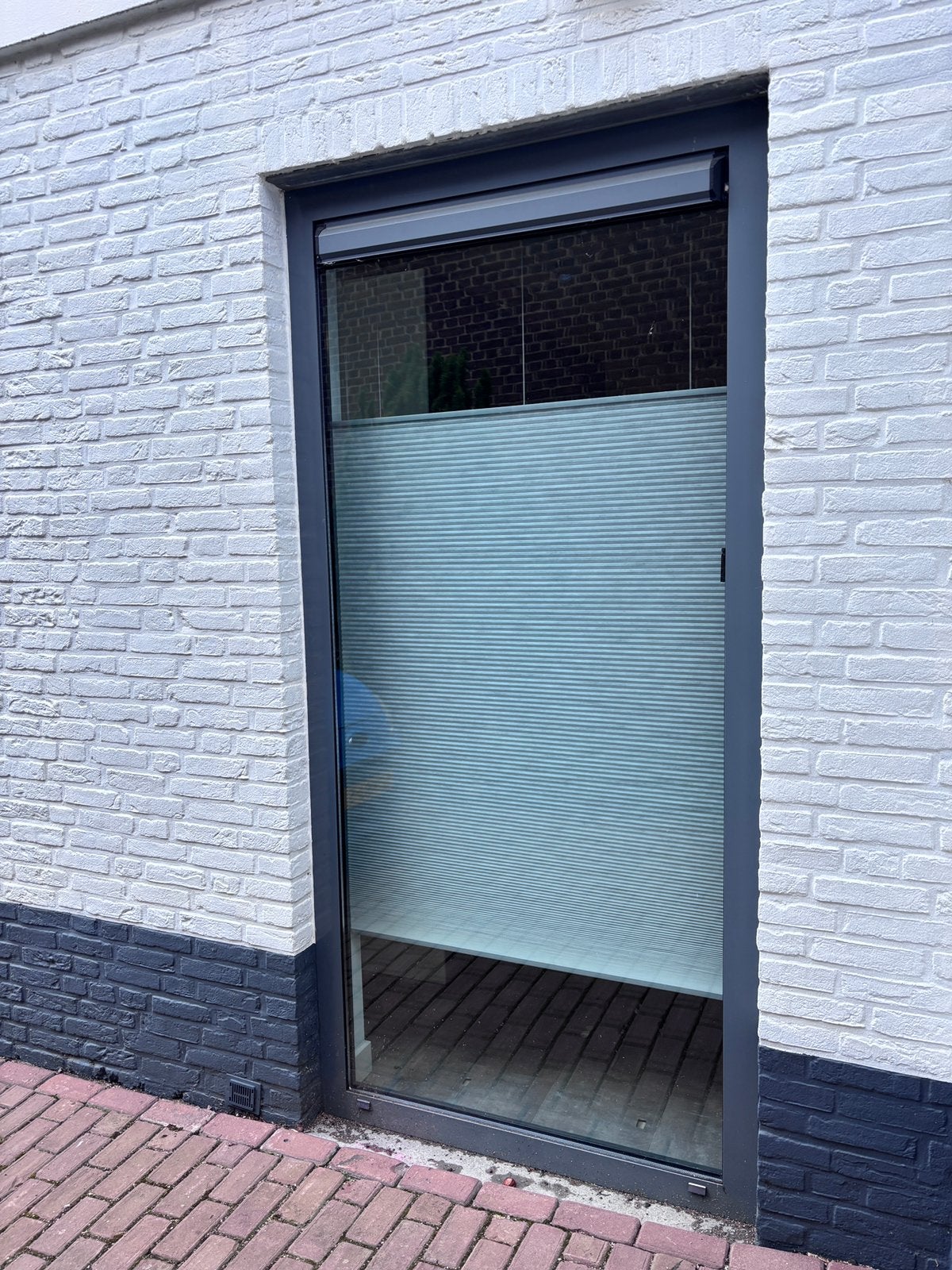 Aluminium kozijn, Ophalen, Zo goed als nieuw, 75 tot 150 cm, Deurkozijn