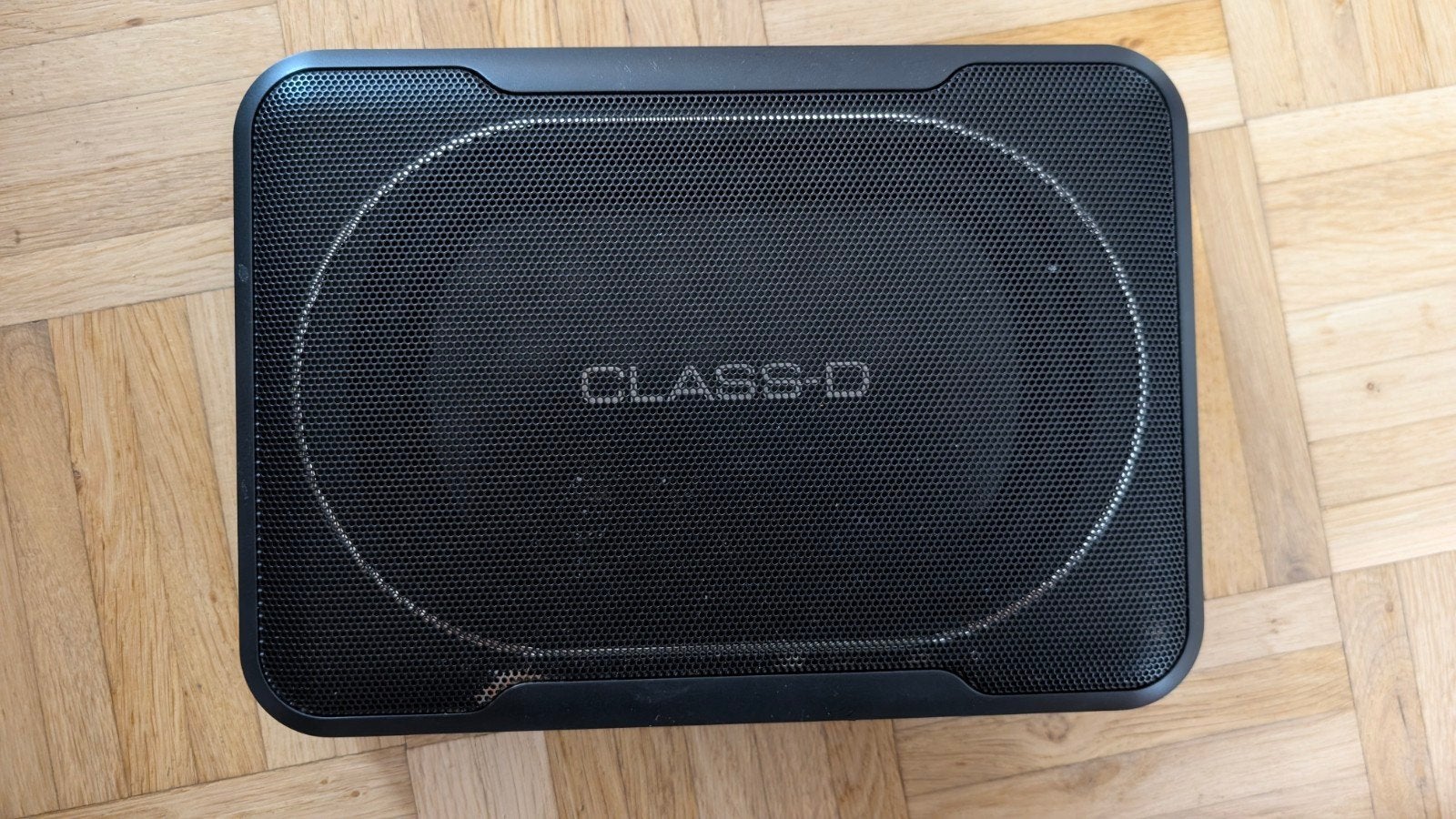 Pioneer TS-WX130DA compacte subwoofer, Gebruikt, Inclusief kabels, Subwoofer, Ophalen of Verzenden