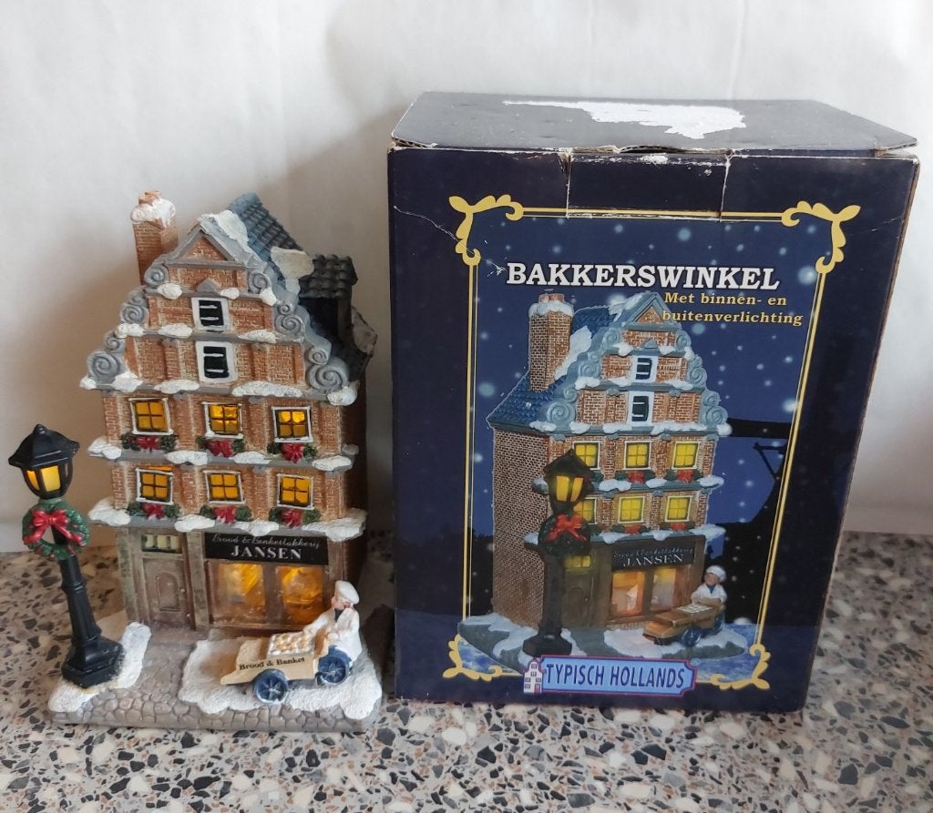 Typisch Hollands Bakkerswinkel Bakkerij Jansen, Diversen, Kerst, Ophalen of Verzenden, Zo goed als nieuw