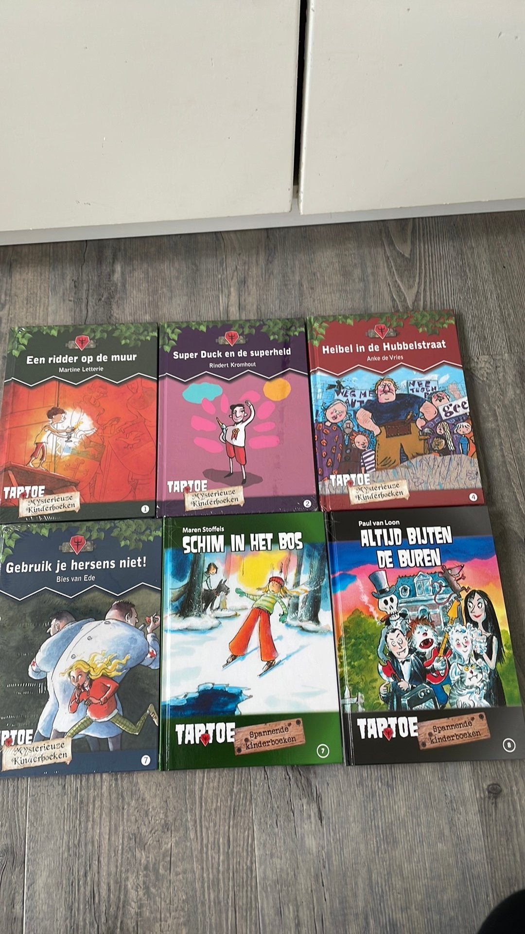 Taptoe Kinderboeken - Set van 6 Mysterieuze en Spannende Ver, Ophalen of Verzenden, Zo goed als nieuw, Fictie algemeen