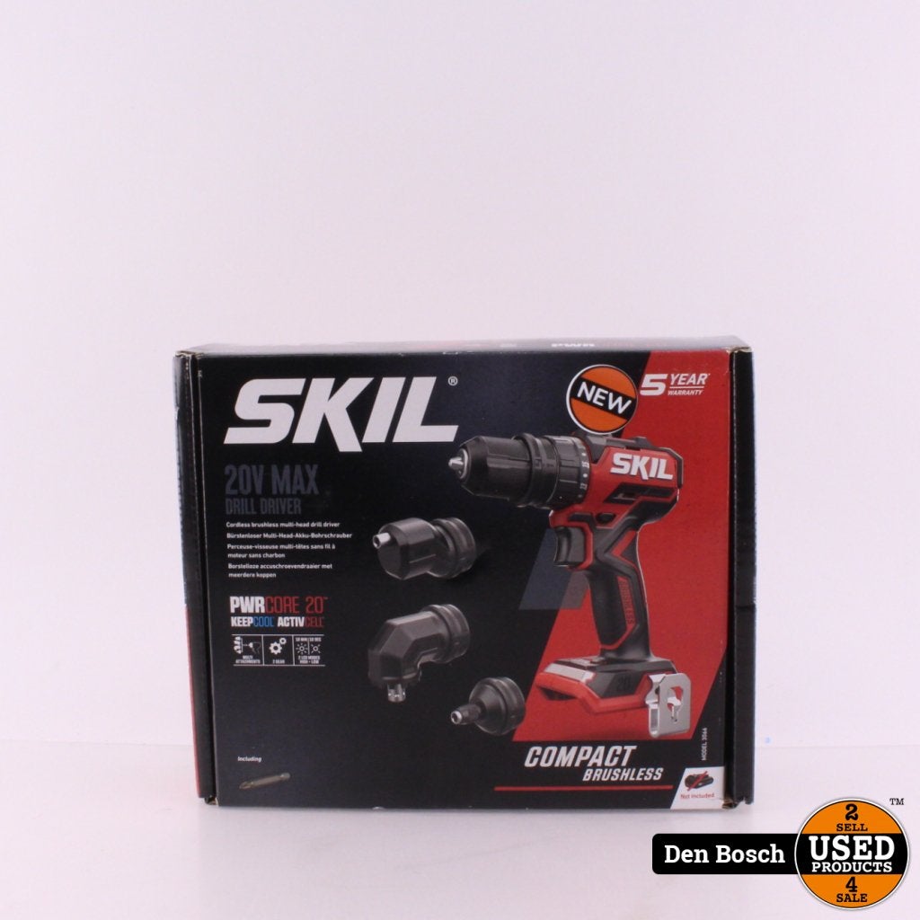 Skil Drill driver 3066 Accuboormachine | NIEUW, Skil, Gebruikt, Support@skil.com, 1000 Muirfield Drive, Suite 300, 
Schaumburg, IL 60173
USA
