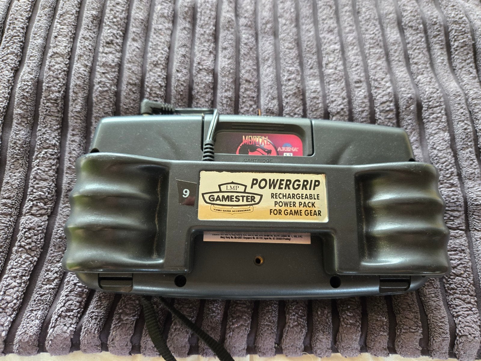 Game Gear Sega met powergrip, Gebruikt, Game Gear, 1 speler, Ophalen of Verzenden
