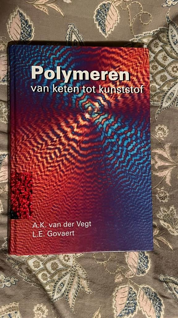 Polymeren: van keten tot kunststof - A.K. van der Vegt, Boeken, Ophalen of Verzenden, Gelezen, Overige onderwerpen