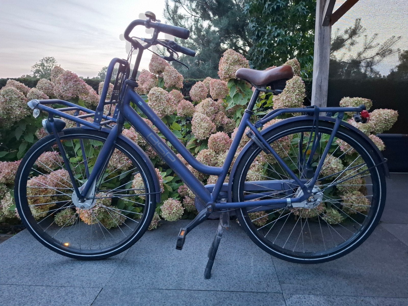 BSP Metropolis Damesfiets - maat m, 53 tot 56 cm, Versnellingen, Zo goed als nieuw, Trommelrem