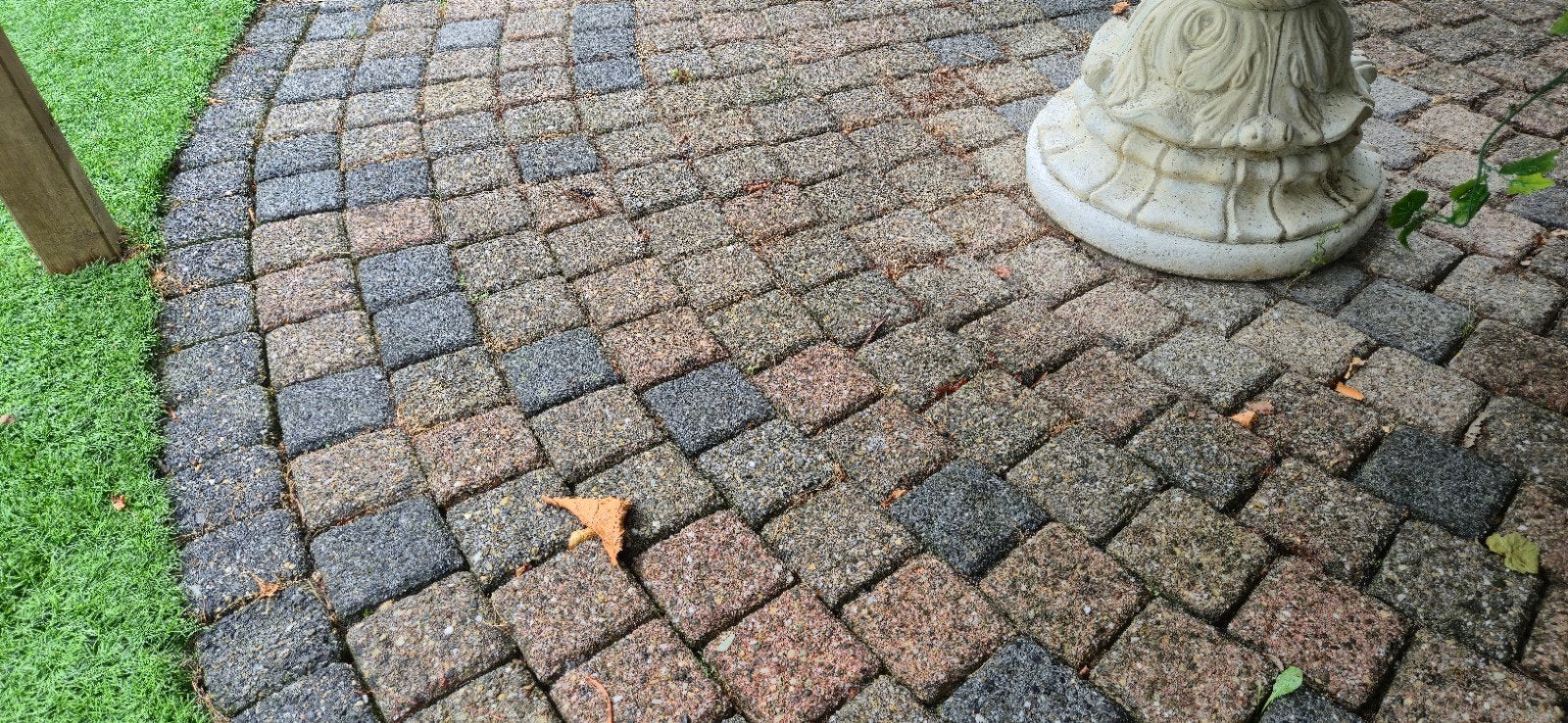 vierkante stenen om cirkel te leggen, Ophalen, Gebruikt, Beton, Klinkers