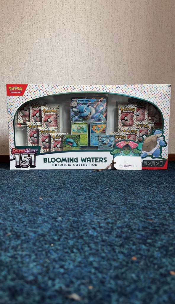Pokemon 151 Blooming Waters SEALED, Ophalen of Verzenden, Zo goed als nieuw, Foil