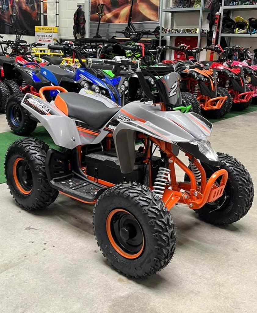 Nieuw‼️Oranje Elektrische Kinderquad Racing Accu 1000W 48V, Dr.Nolenslaan 157E 6136GM Sittard, Nieuw, Ophalen of Verzenden, Info@roadmax.nl
