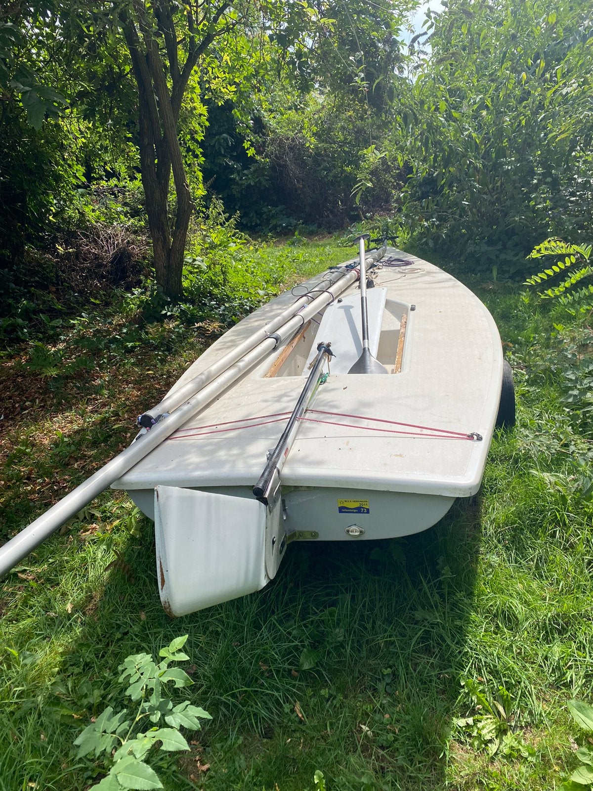 Laser zeilboot, Ophalen, Gebruikt, 3 tot 6 meter, Minder dan 15 m²