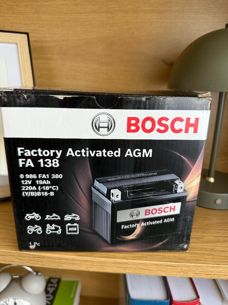 BOSCH Motor ACCU FA 138 AGM, Ophalen of Verzenden, Nieuw