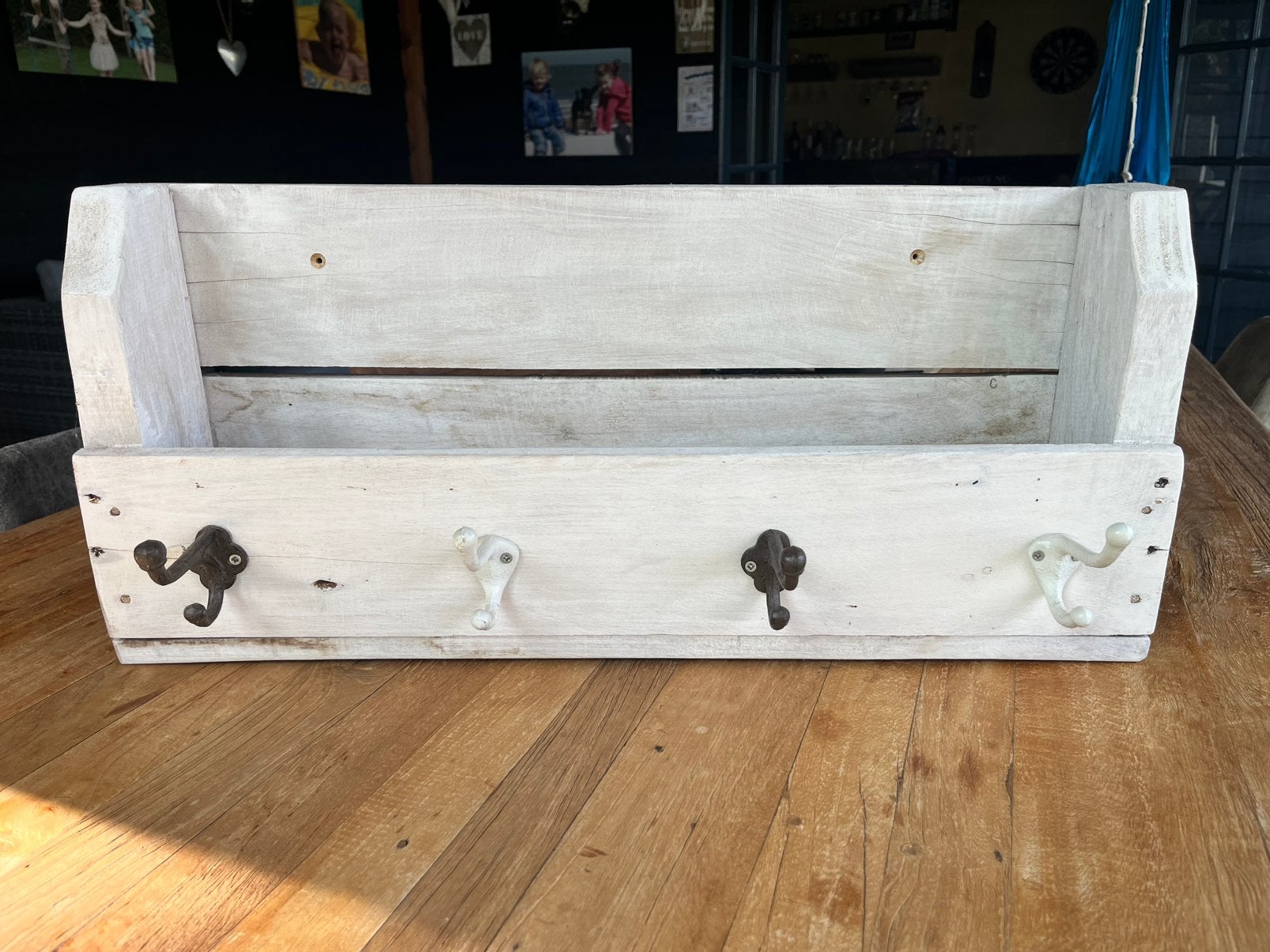 Kapstok pallet hout., Gebruikt, Minder dan 100 cm, Hout, Ophalen