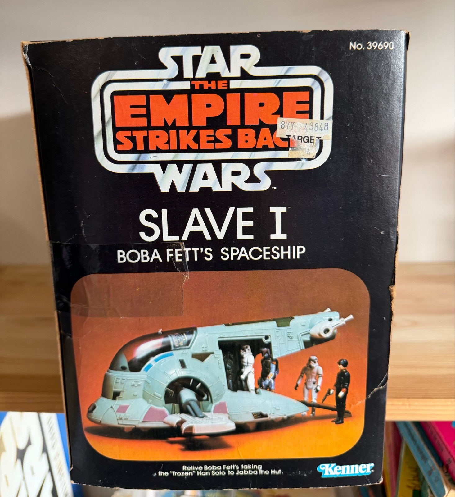 Star Wars Vintage 1980 - Slave I Compleet - MIB, Ophalen of Verzenden, Zo goed als nieuw, Actiefiguurtje