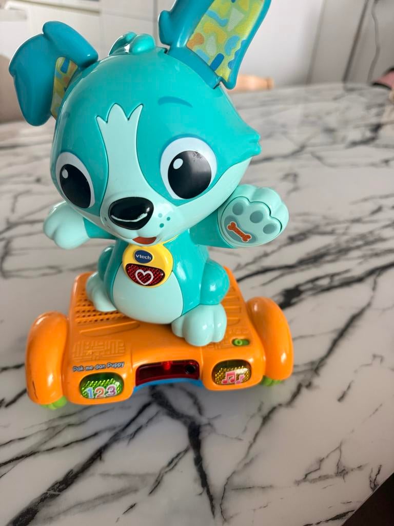 VTech Pat-Me-Dan Puppy Interactief Speelgoed, Ophalen of Verzenden, Zo goed als nieuw, Overige typen, Met licht