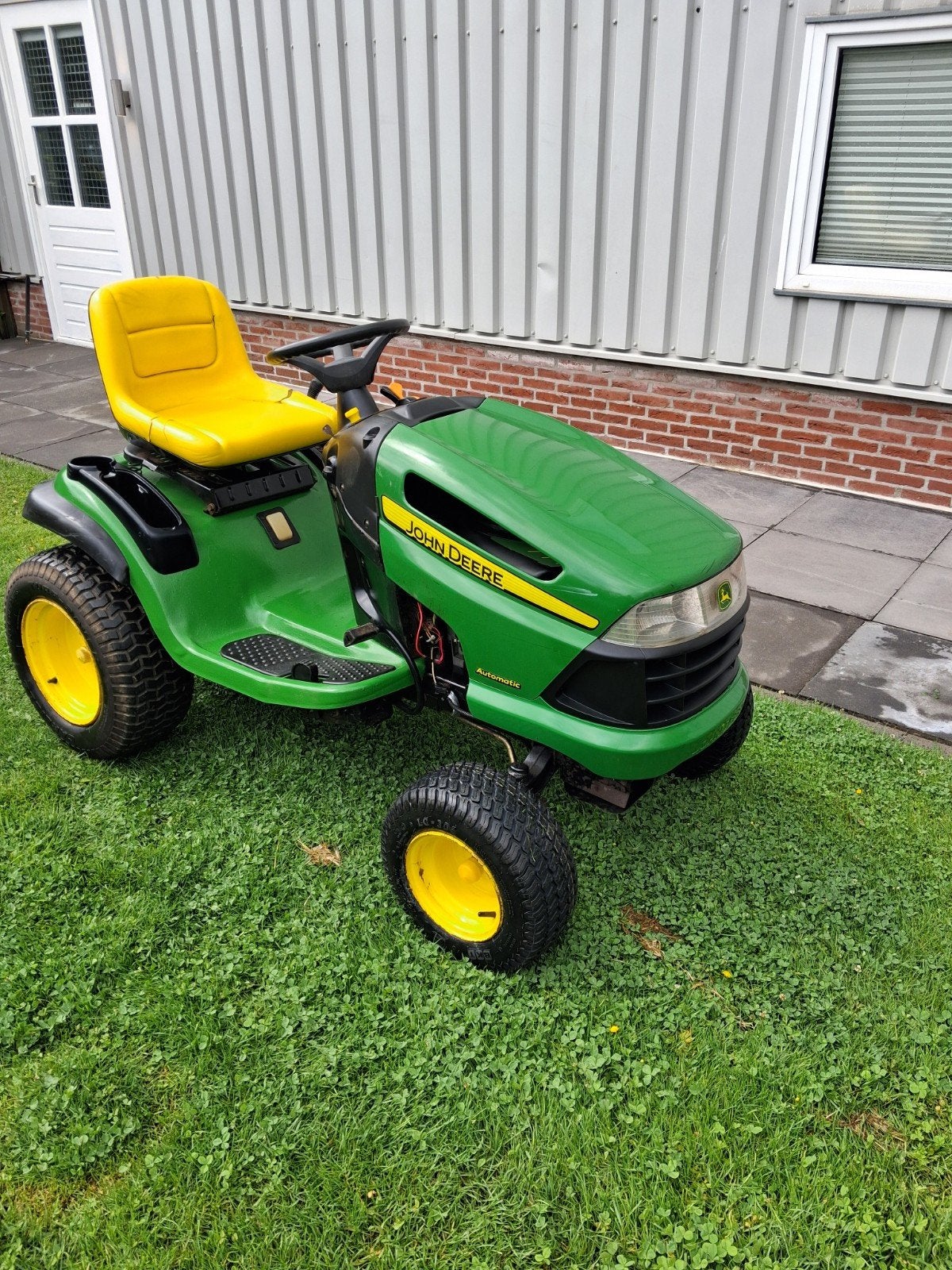 John Deere LA135 21pk 2 cilinder TUINTREKKER!, John Deere, Elektrische starter, John deere, John Deere