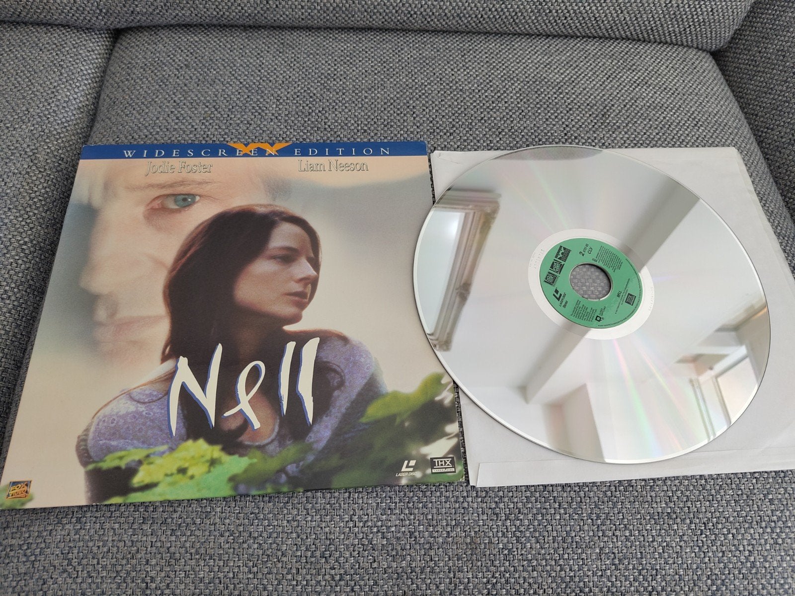 Nell Laserdisc (Widescreen Edition) - In erg goede conditie, Vanaf 12 jaar, Ophalen of Verzenden, Zo goed als nieuw