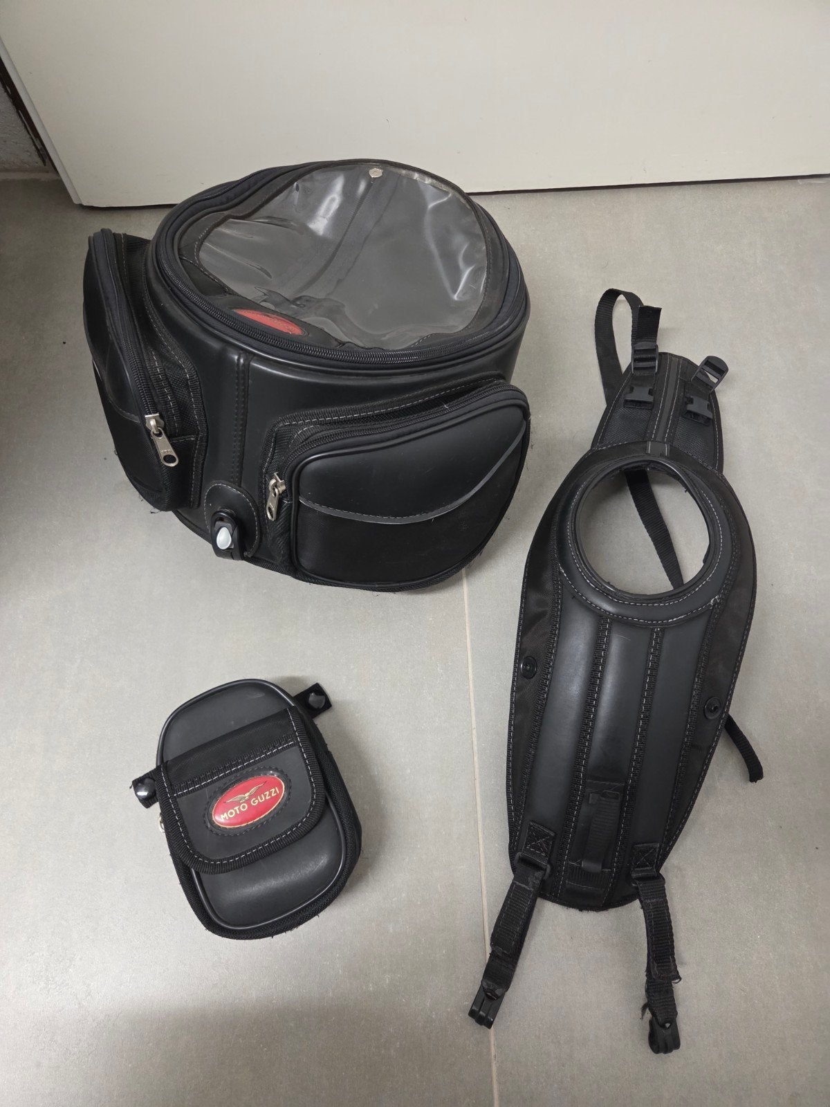 Moto Guzzi Stelvio Tanktas met extra tasje, Ophalen of Verzenden, Gebruikt