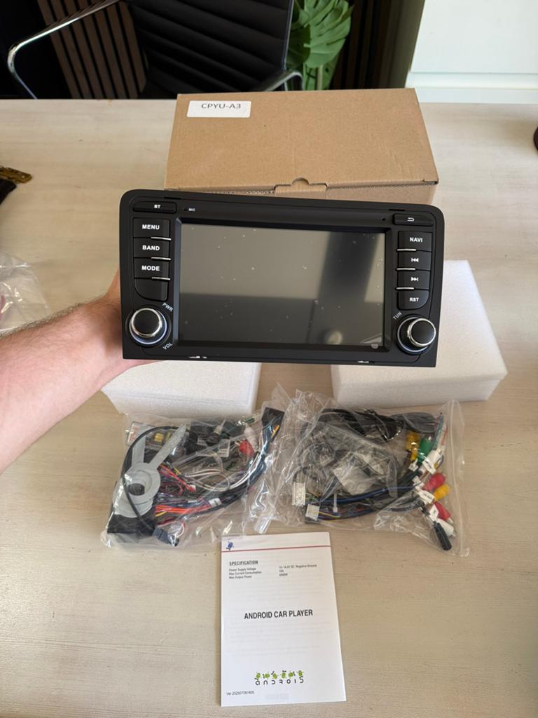 Audi A3 CarPlay Radio - Android CarPlay - Apple CarPlay, Auto diversen, Ophalen of Verzenden, Nieuw