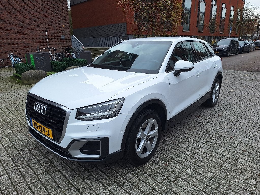 Audi Q2 1.0 TFSI 116pk S.tron 2018, ACC, Lane Assist, Camera, Leder en Stof, Wit, Origineel Nederlands, Overige kleuren