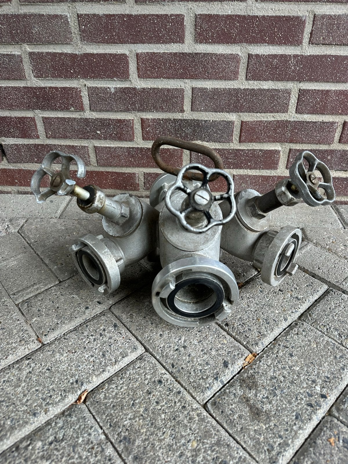 Verdeelstuk 81mm Storz brandweerkoppeling, Ophalen of Verzenden, Gebruikt