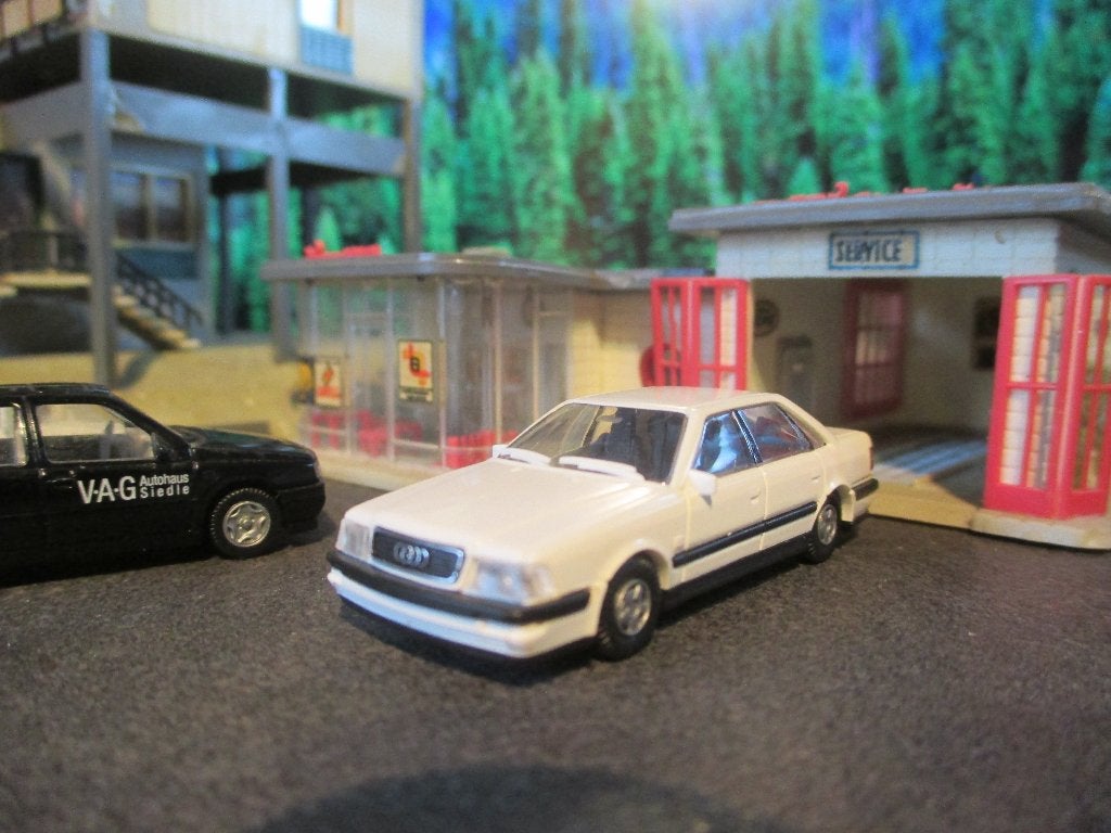 Audi 200 - V8 4C - Rietze wit, Hobby en Vrije tijd, Ophalen of Verzenden, Zo goed als nieuw, Auto, Rietze
