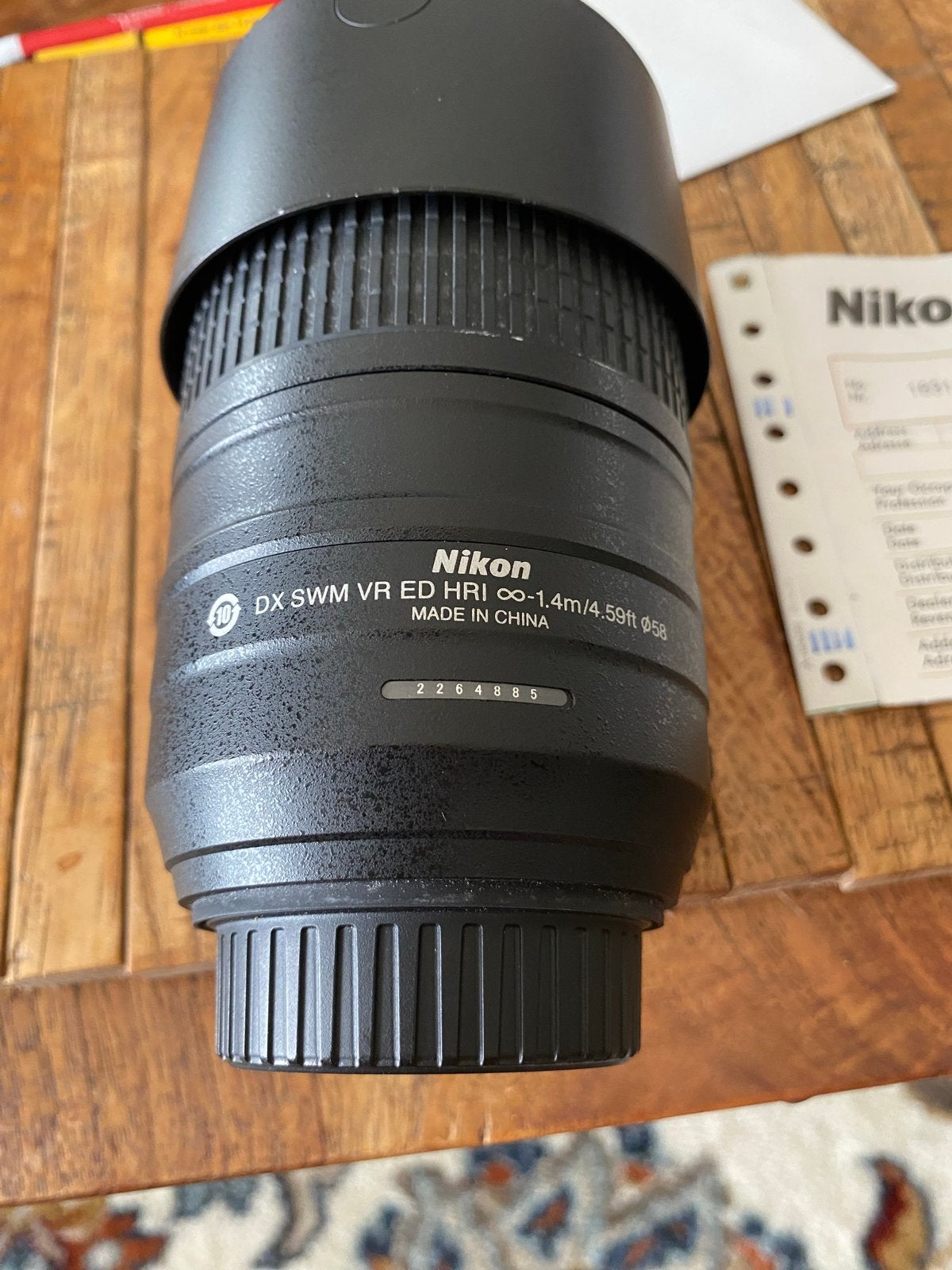 Nikon AF-S DX NIKKOR 55-300mm f/4.5-5.6G ED VR Lens, Ophalen, Gebruikt, Autofocus, Nikon