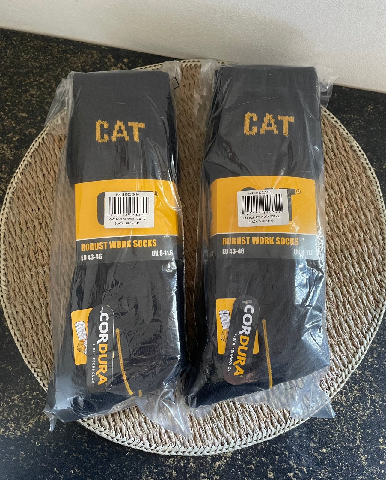 CAT, caterpillar werksokken robust 43-46 nieuw, 7 paar, Kleding | Heren, Ophalen of Verzenden, Nieuw, Maat 43 t/m 46, Zwart