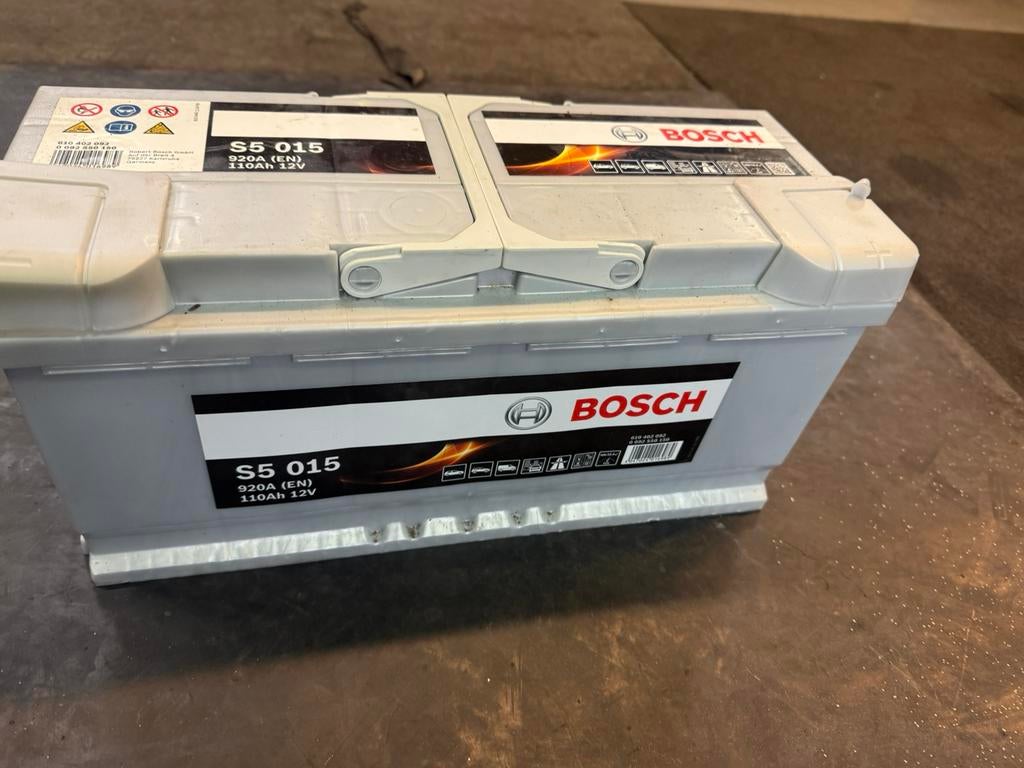 Accu (Bosch). 110 Amp, Ophalen of Verzenden, Gebruikt, BMW