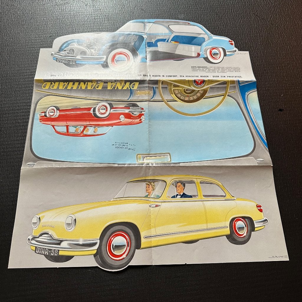 #11) PANHARD Dyna - 1958, Boeken, Verzenden, Gelezen, Overige merken