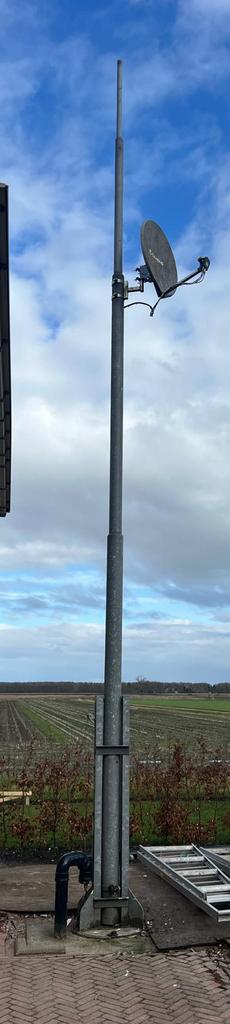 Antenne / lichtmast, Ophalen, Gebruikt, Mast