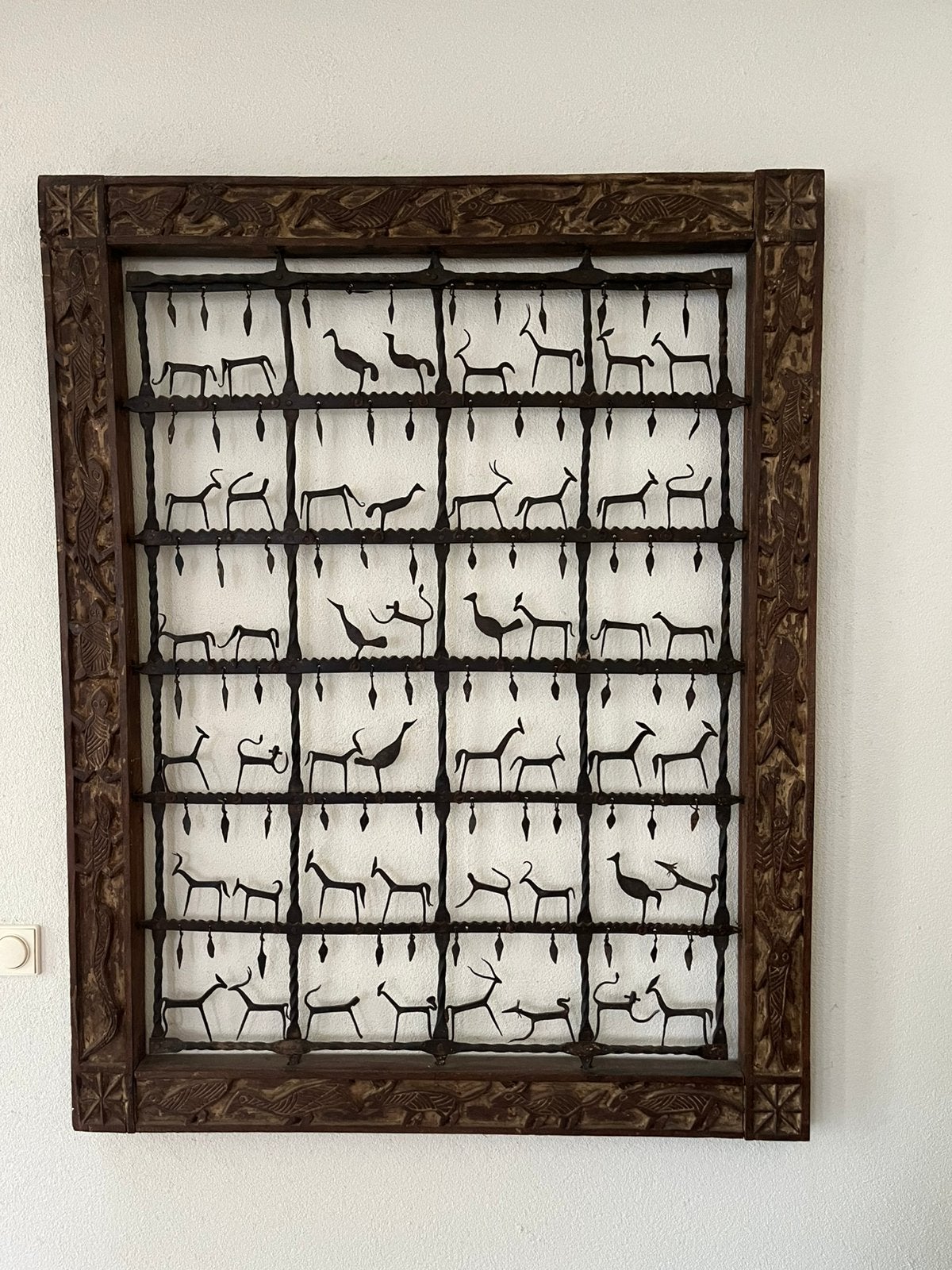 Eye catcher wanddecoratie Bastar Frame 144x112 cm, Ophalen, Zo goed als nieuw