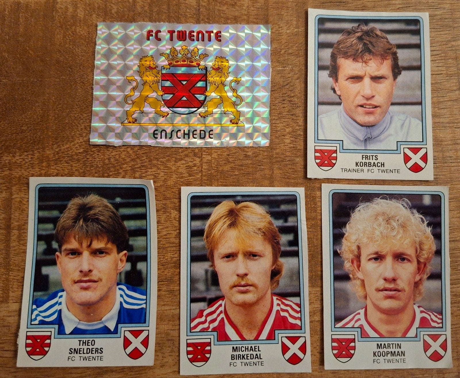 FC Twente Panini Voetbal Plaatjes 1986 (knip), Verzamelen, Ophalen of Verzenden, Gebruikt, F.C. Twente, Poster, Plaatje of Sticker