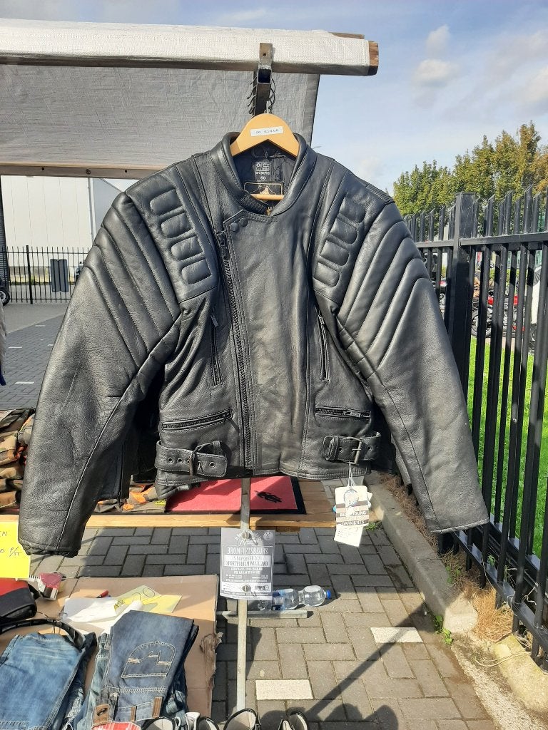 Orex motorjas maat 50 motor jas nieuw ( oude voorraad ), Nieuw met kaartje, Pascalstraat 6 1704 RD Heerhugowaard, Orex, Jas | leer