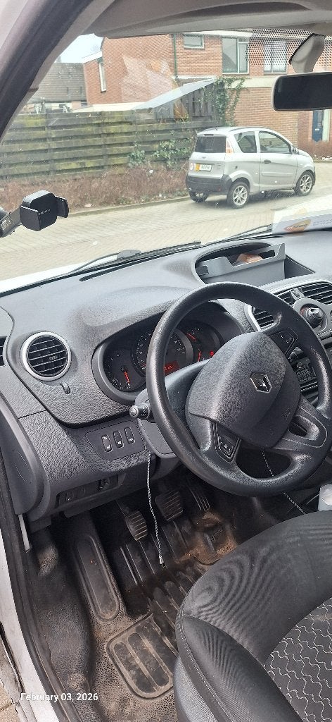 Renault Kangoo 1.5 DCI 55KW 2016, Auto's, Euro 5, Stof, 74 pk, Zwart