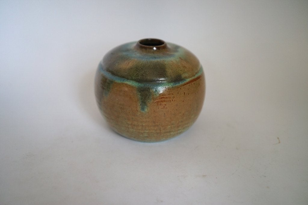 antiek vaas Brouwer made in Holland aardewerk, Ophalen of Verzenden, Zo goed als nieuw, Overige kleuren