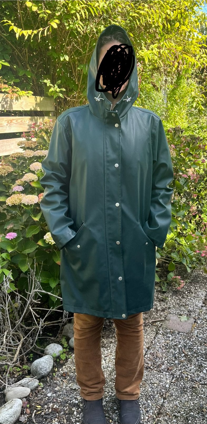 Dames Regenjas - America Today - L, Ophalen of Verzenden, Zo goed als nieuw, Groen