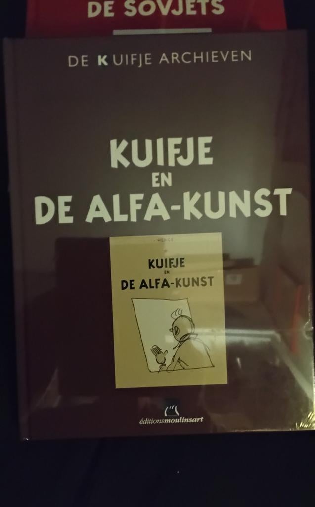 Kuifje en de alfakunst., Boeken, Verzenden