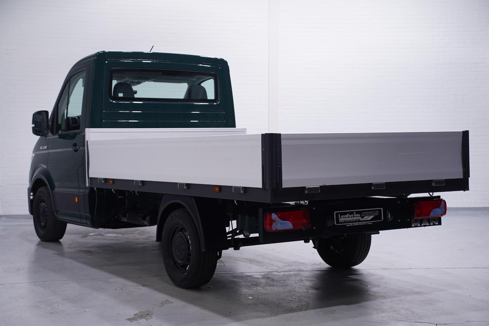 MAN TGE 2.0 TDI 140 pk L3 Pick Up / Open Laadbak Airco Apple, Auto's, Voorwielaandrijving, Stof, Gebruikt, 4 cilinders