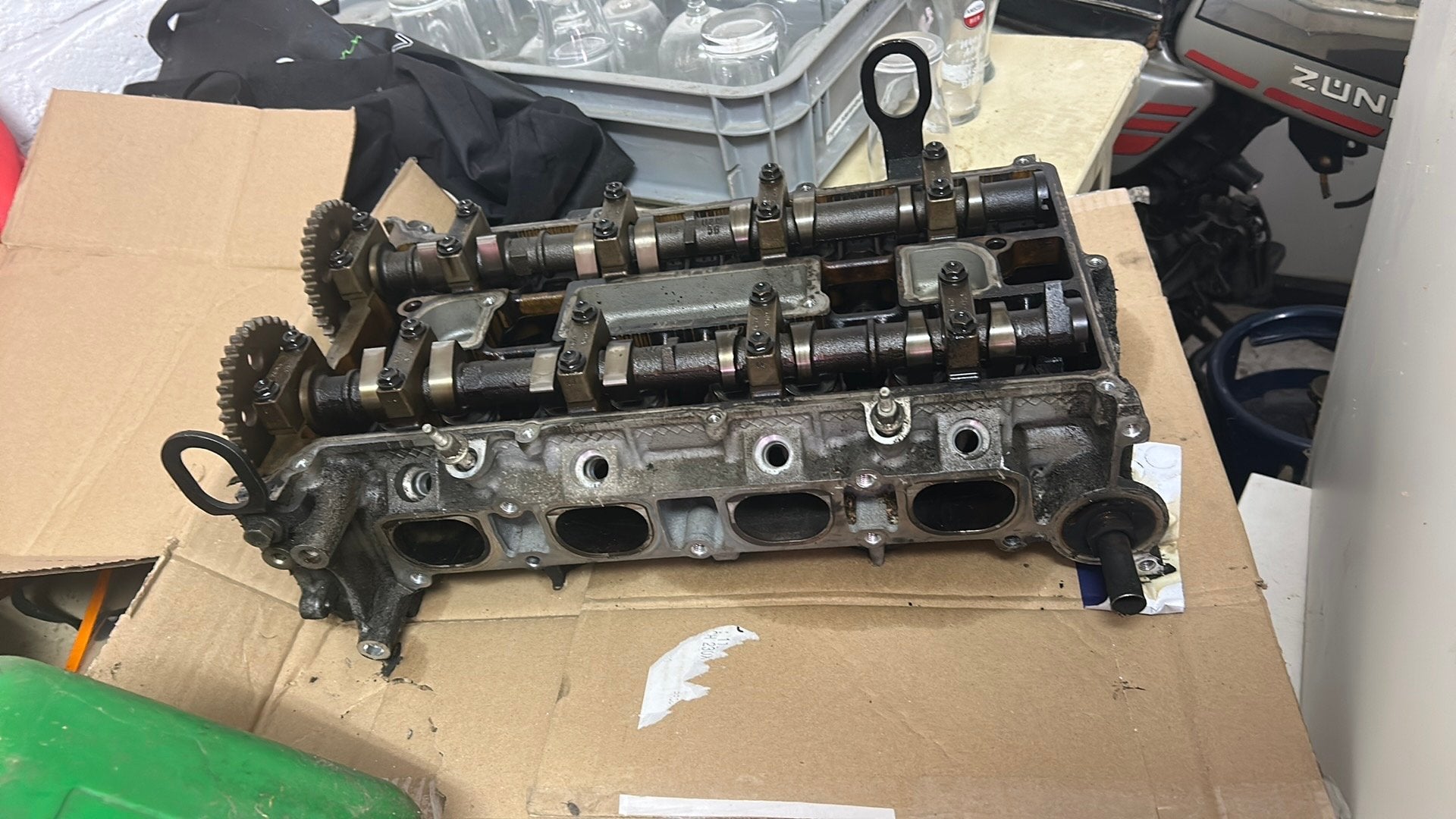 Cilinderkop ford focus 2009, Auto-onderdelen, Ophalen, Gebruikt, Ford