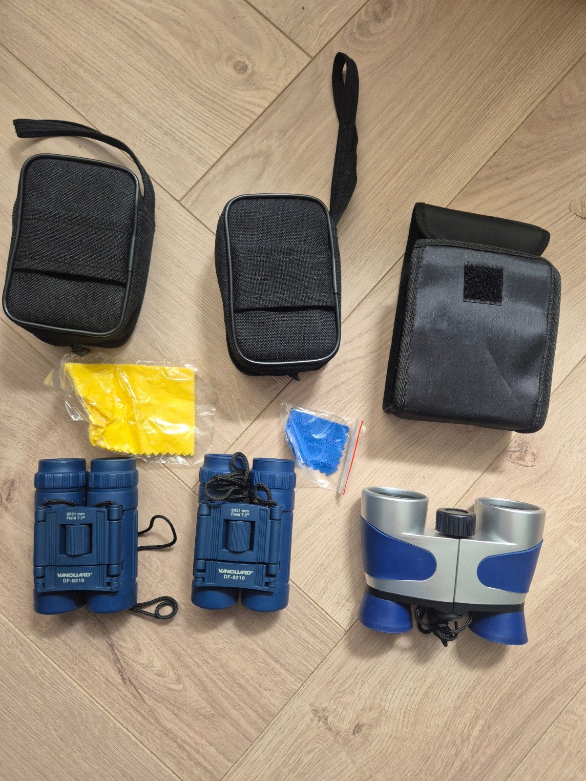 3x verrekijkers klein model Vanguard df-8210, Ophalen of Verzenden, Nieuw, Overige typen