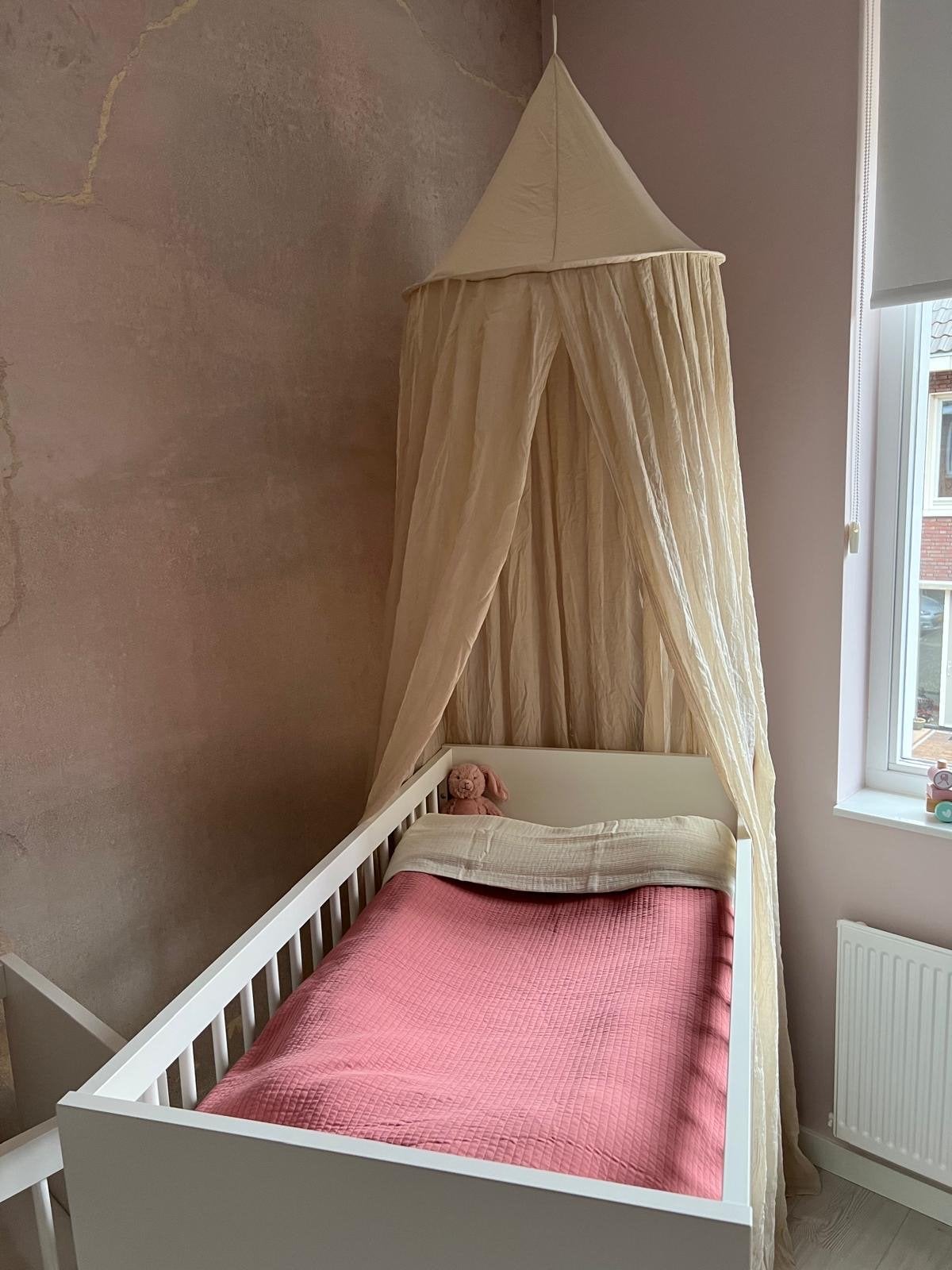 Jollein Hemeldoek Creme/Zand/Taupe - Zo goed als nieuw, Ophalen, Zo goed als nieuw, Klamboe