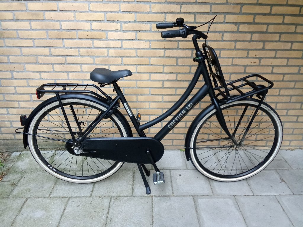 Cortina U4 frame 50, Fietsen en Brommers, Fietsen | Dames | Damesfietsen, Terugtraprem, Versnellingen, Zo goed als nieuw, 50 tot 53 cm