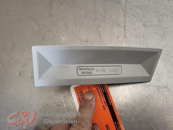 Airbag controle lampje van een Volkswagen Transporter, Gebruikt, -, Volkswagen, -