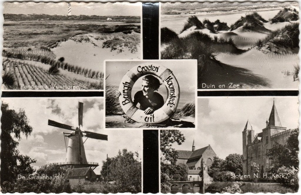 Burgh-Haamstede  Groeten uit, Ophalen of Verzenden, Gelopen, Zeeland