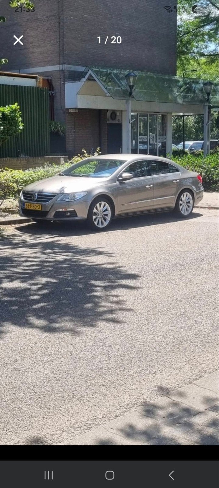 Volkswagen Passat 1.8 TSI 118KW CC 2011 Bruin, Auto's, Voorwielaandrijving, Euro 5, Automatische klimaatregeling, 1414 kg