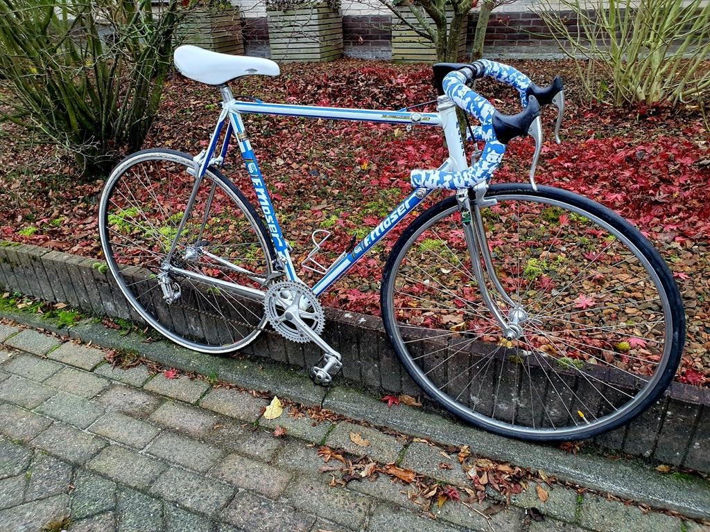 Francesco Moser Leader NP Racefiets 57cm retro italiaan, Fietsen en Brommers, Fietsen | Racefietsen, Ophalen, 28 inch, Gebruikt
