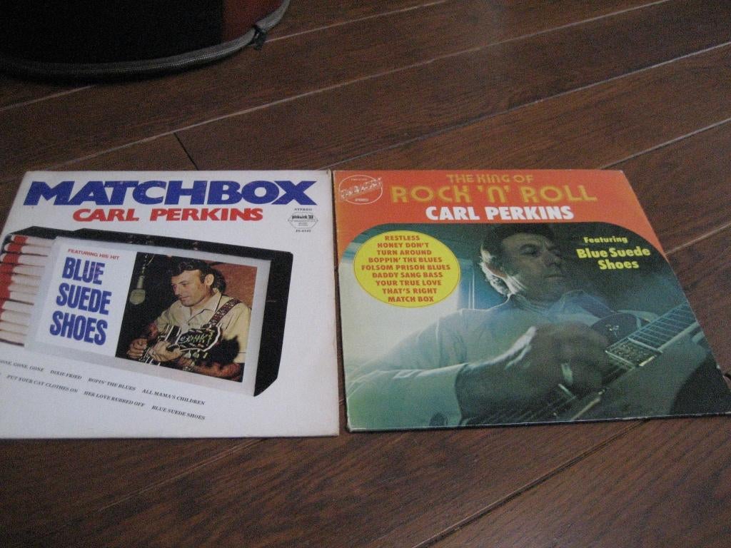 Carl perkins rockabilly lps 2x, Cd's en Dvd's, Vinyl | Rock, Ophalen of Verzenden, Zo goed als nieuw, 12 inch, Rock-'n-Roll