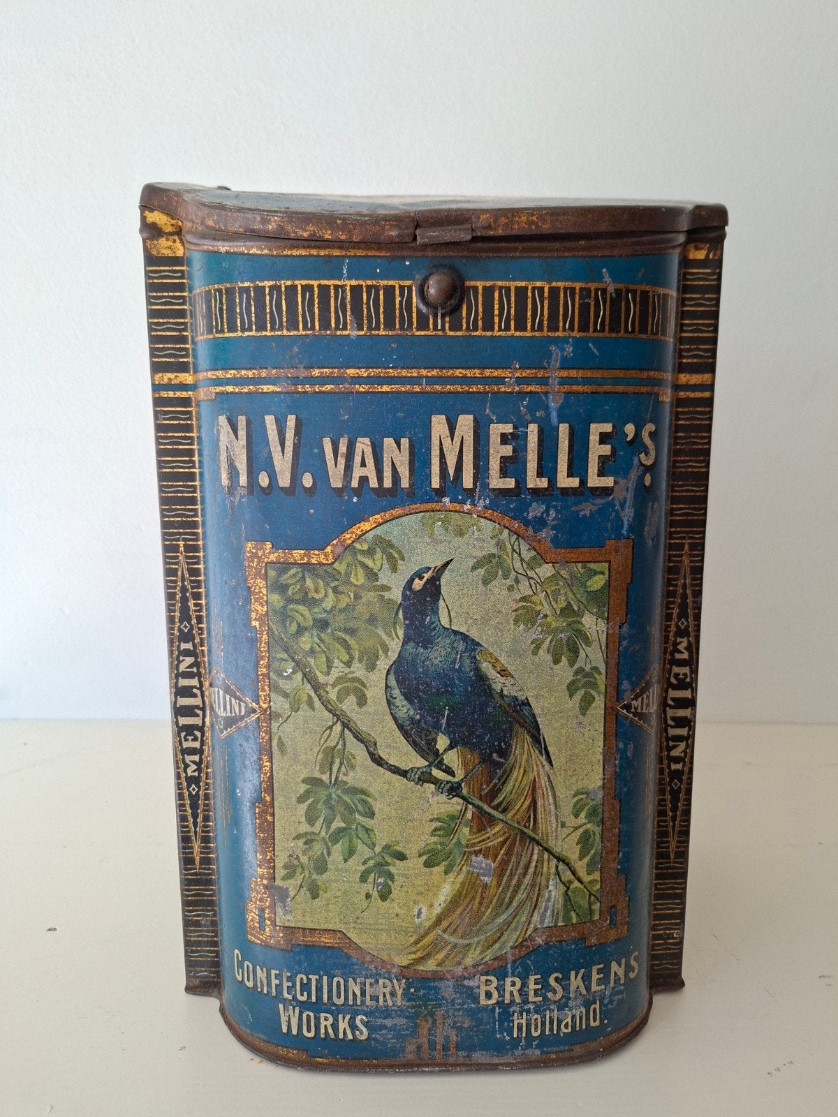 Van Melle winkelblik, Ophalen of Verzenden, Gebruikt, Overige