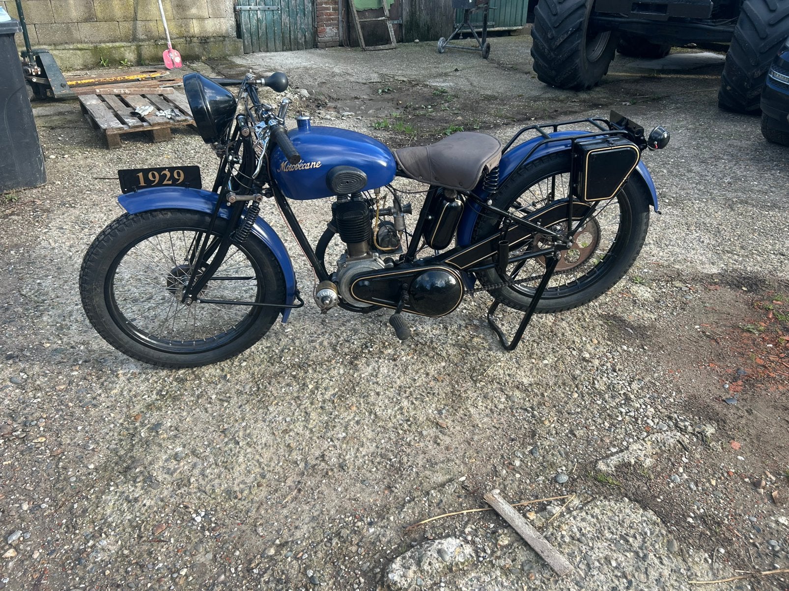 Motobecane m2 1929 motor, 1 cilinder, Overig