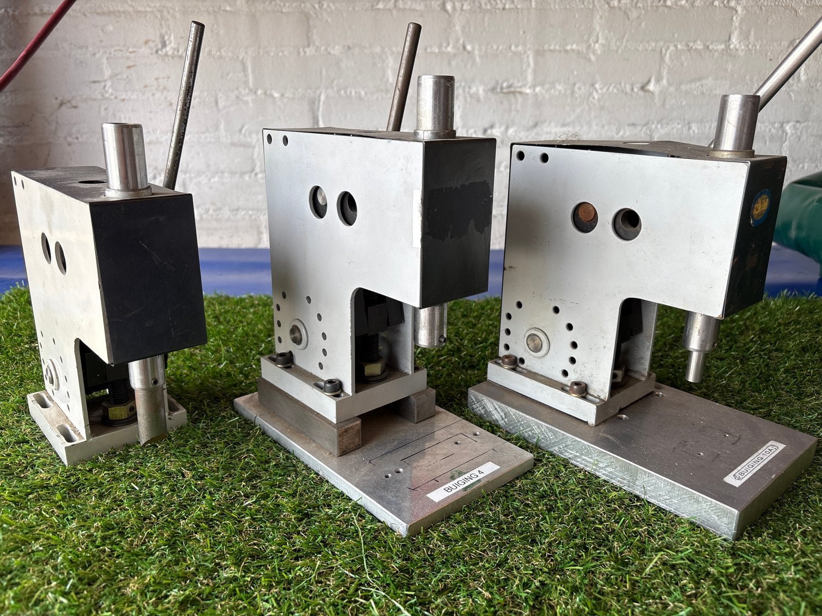 3 ponsmachines, Ophalen, Gebruikt